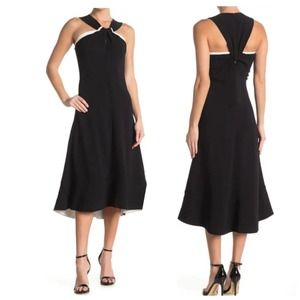 Proenza Schouler Cady Knotted Back Maxi Dress